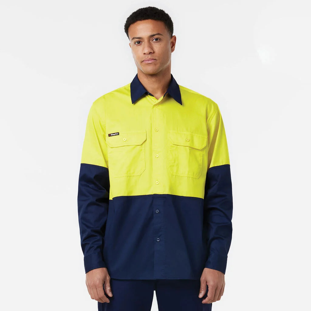 KingGee Originals Vented Drill Shirt K54020 Metro Workwear